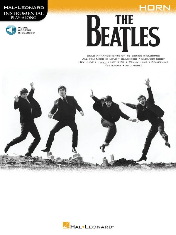 Beatles Instrumental Playalong Horn Book/Online Audio (Softcover Book/Online Audio)