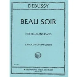 Beau Soir – Cello and Piano