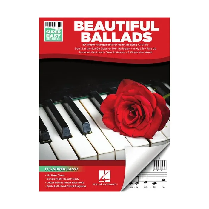 Beautiful Ballads – Super Easy Songbook