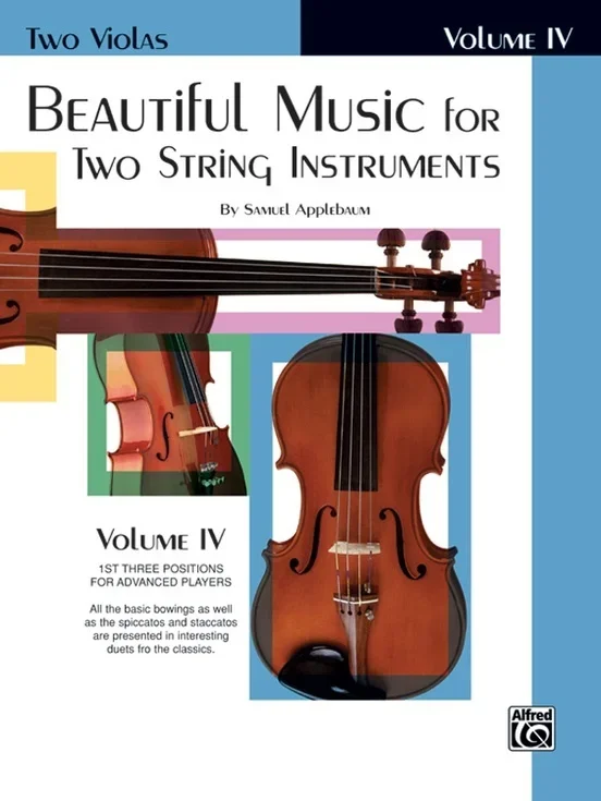 Beautiful Music For 2 Strings Book 4 Viola