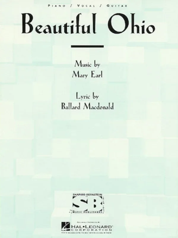 Beautiful Ohio (Single Music Sheet) PV (Sheet Music)