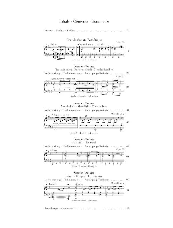 Beethoven: 5 Famous Piano Sonatas