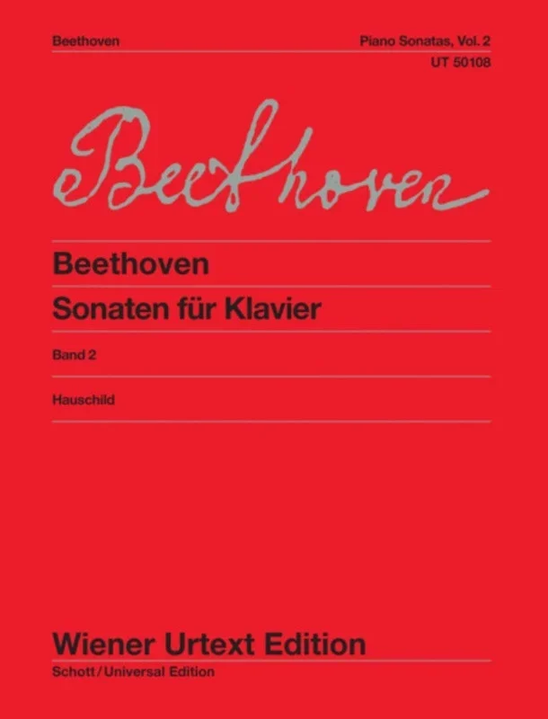 Beethoven – Sonatas For Piano Book 2 Urtext