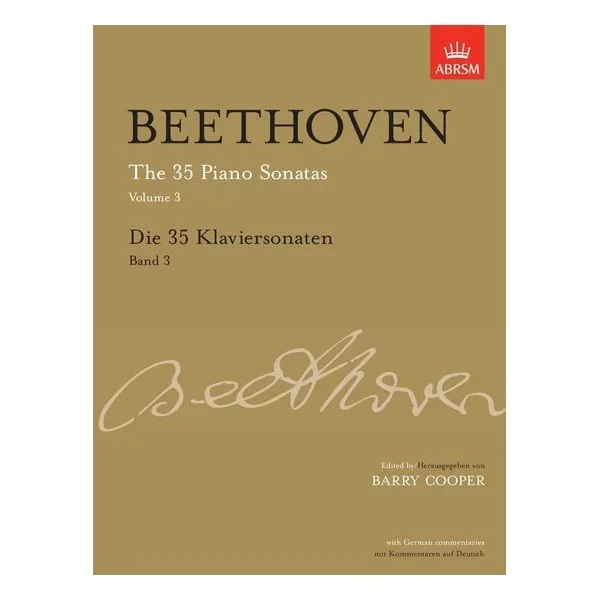 Beethoven: Complete Piano Sonatas – Volume 3 (German Text Only)