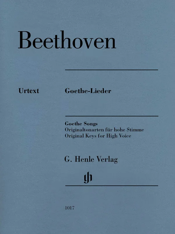 Beethoven: Goethe Songs
