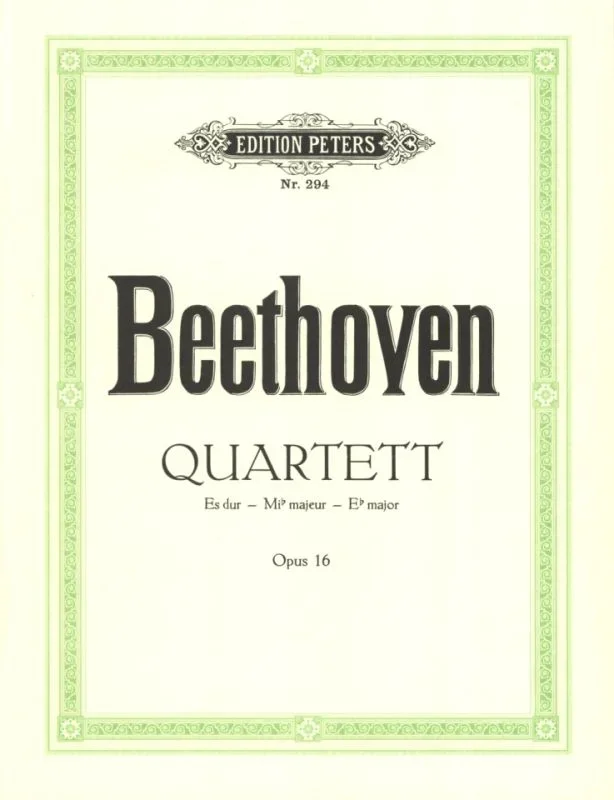 Beethoven: Piano Quartet in E-flat Major, Op. 16