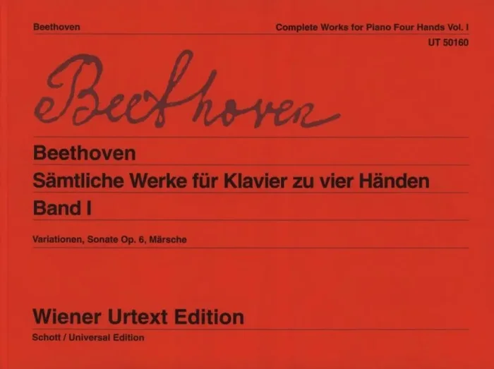 Beethoven: Works for Piano 4-Hands – Volume 1