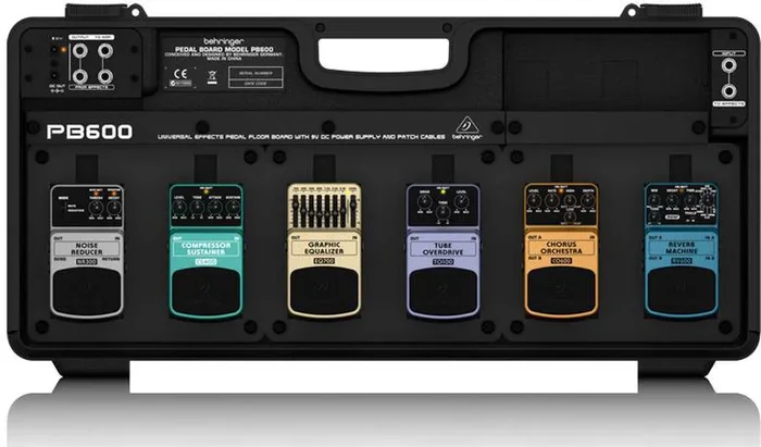 Behringer PB600 Pedal Board With Power