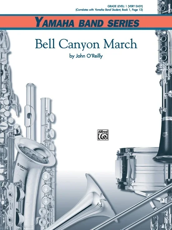Bell Canyon March Concert Band Gr 1 Conductor Score