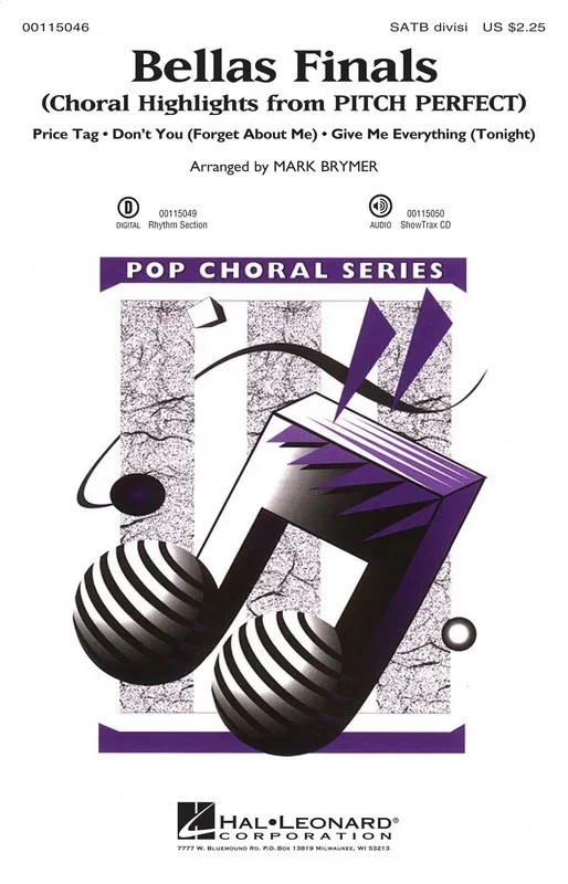 Bellas Finals (Fr Pitch Perfect) SATB (Octavo)