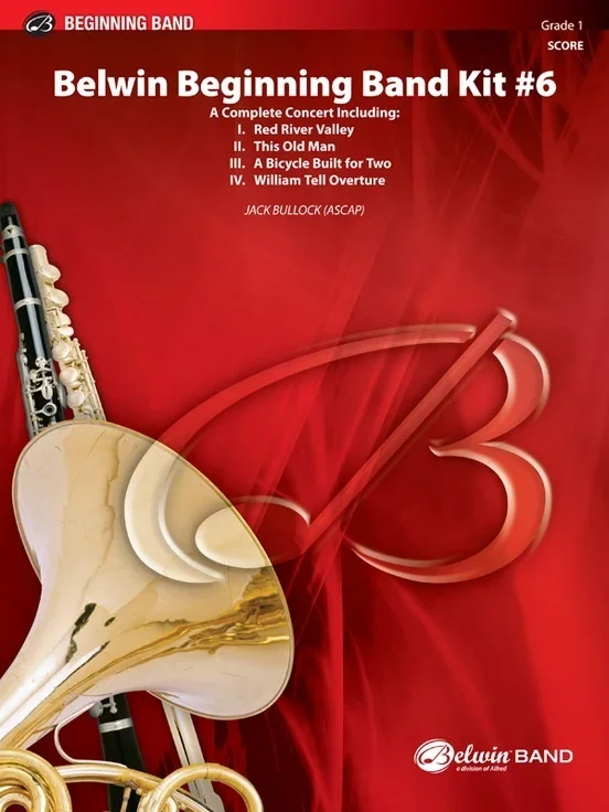Belwin Beginning Band Kit No 6 Concert Band Gr 1