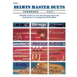 Belwin Master Duets Trombone: Easy, Vol. 1 – Trombone Duet