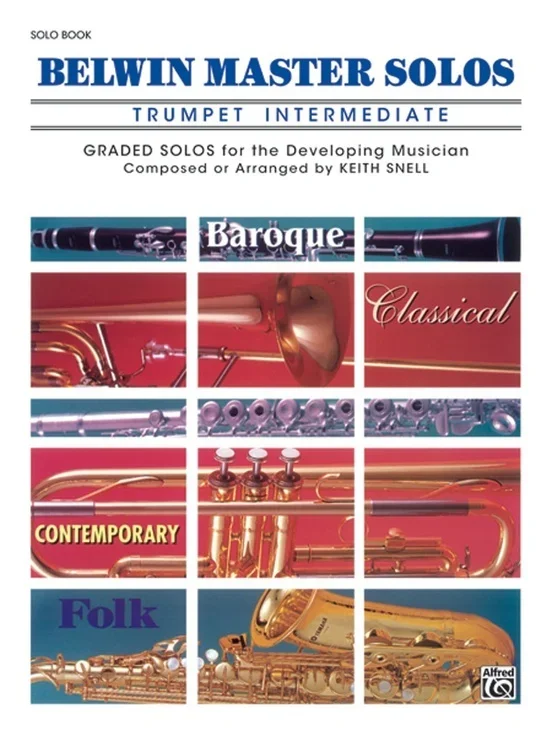 Belwin Master Solos Intermediate Book 1 Trumpet