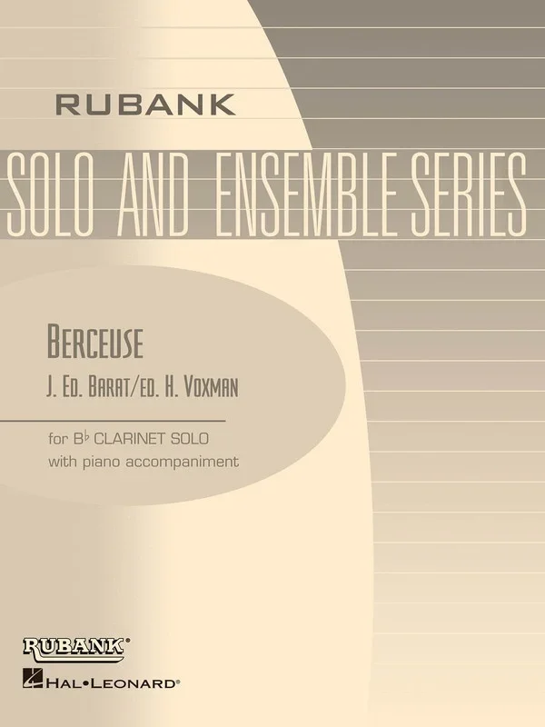 Berceuse clarinet/Piano Arr Voxman (Softcover Book)