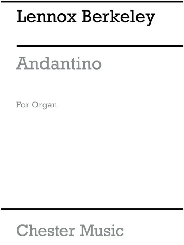 Berkeley Andantino Organ(Arc) (Softcover Book)