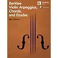 Berklee Press Violin Arpeggios, Chords, and Etudes Book/Online Audio Standard