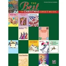 Best in Christmas Sheet Music – PVG Songbook
