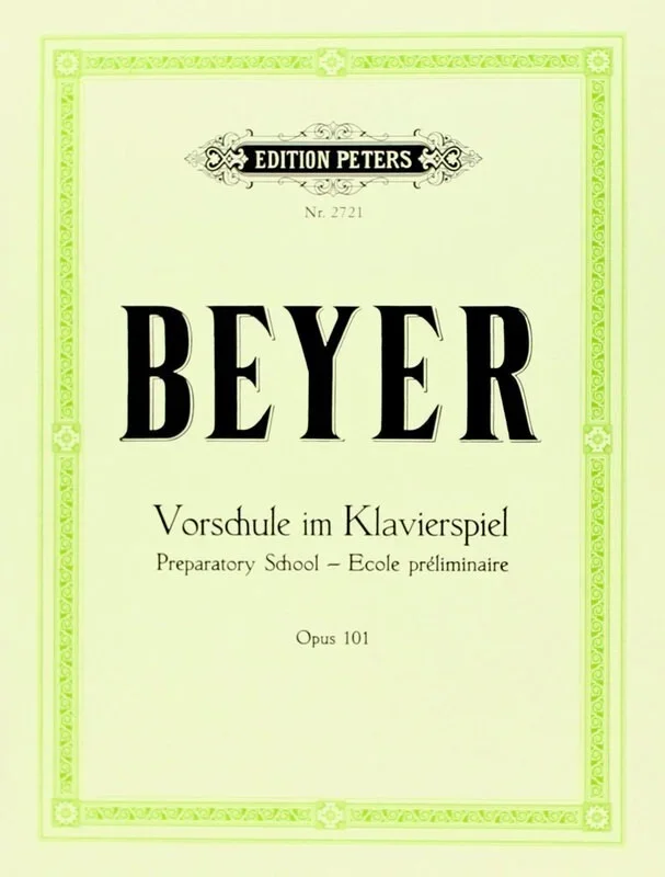 Beyer – Preparatory School Op 101 (Softcover Book)