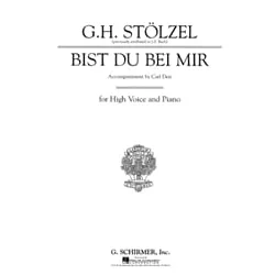 Bist Du Bei Mir – High Voice and Piano