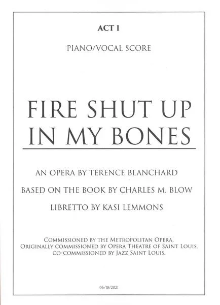 Blanchard: Fire Shut Up in My Bones