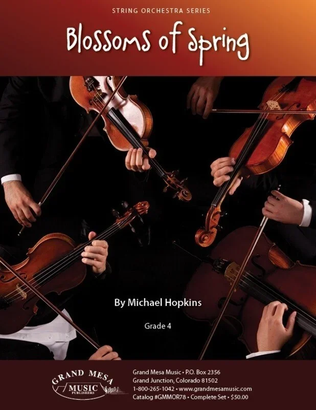 Blossoms Of Spring Score Only (Music Score) Book