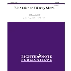Blue Lake and Rocky Shore – Interchangeable Woodwind Quintet