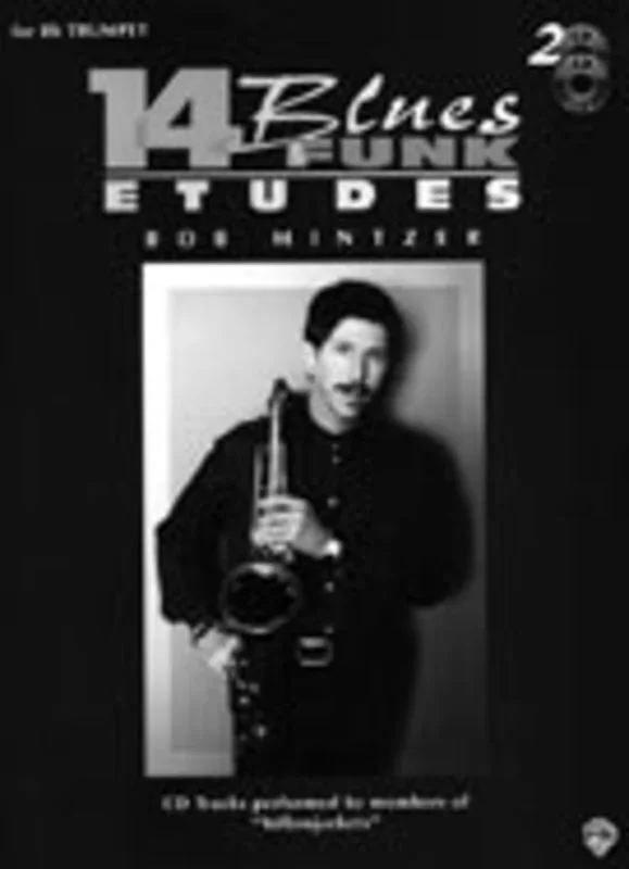 Blues And Funk Etudes 14 Book/CD Eb Inst
