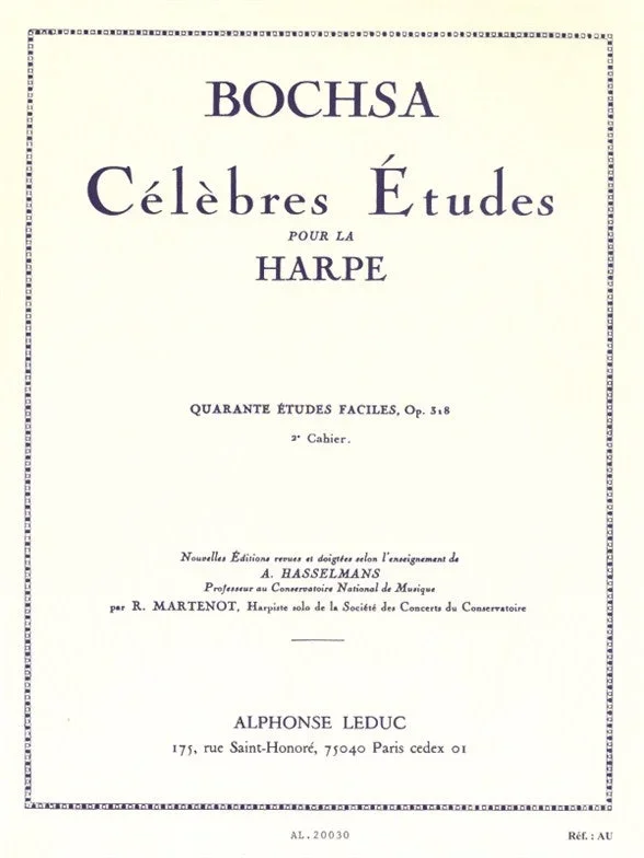 Bochsa: 40 Easy Etudes, Op. 318 – Volume 2