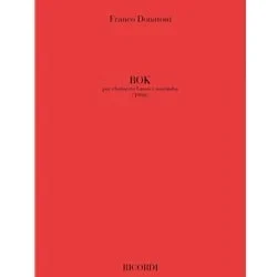 Bok – Bass Clarinet and Marimba