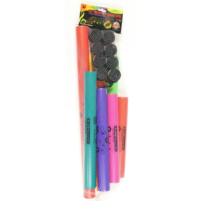 Boomwhackers Diatonic C-Major Set with 8 Octavator Caps