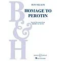 Boosey and Hawkes Homage to Perotin (No. 2 from Medieval Suite) Concert Band Composed by Ron Nelson Standard
