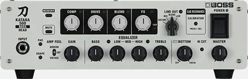 BOSS KATANA-500 500W Bass Head – Advanced Class D Amplification with Cab Resonance Technology