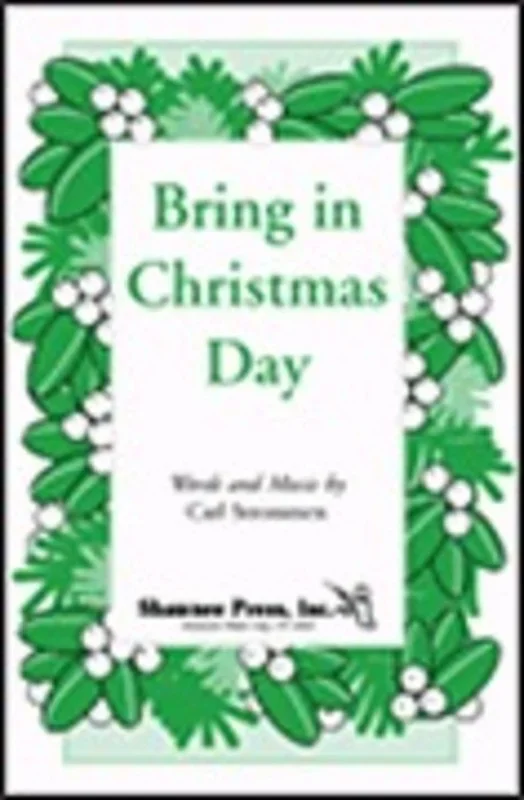 Bring In Christmas Day 3-Pt Mxd Book