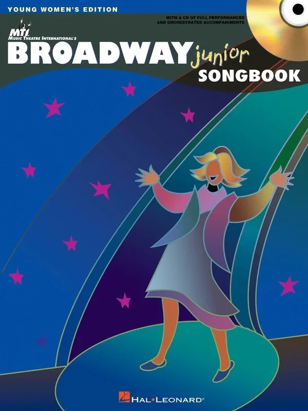 Broadway Jnr SongBook/CD Yng Womens Ed (Softcover Book/CD)