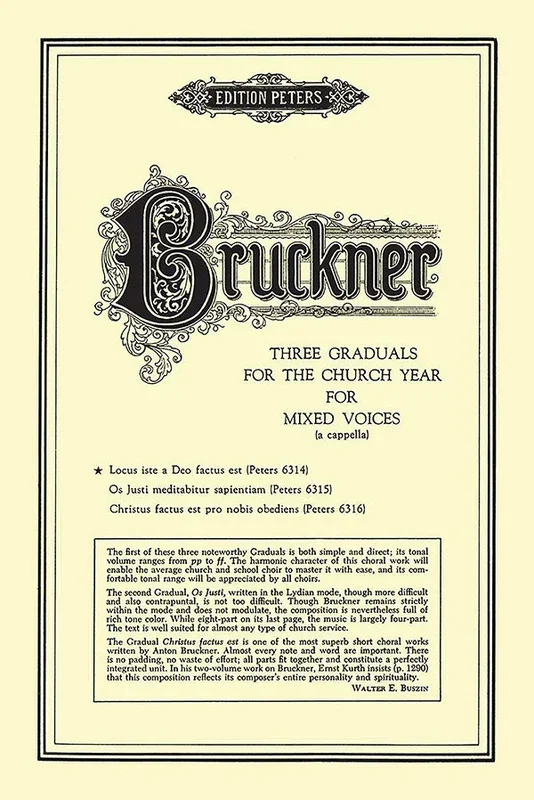Bruckner: Locus Iste (Gradual No. 1)