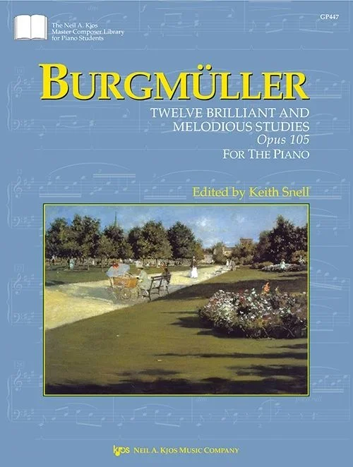 Burgmuller: 12 Brilliant and Melodious Studies, Op. 105: Snell