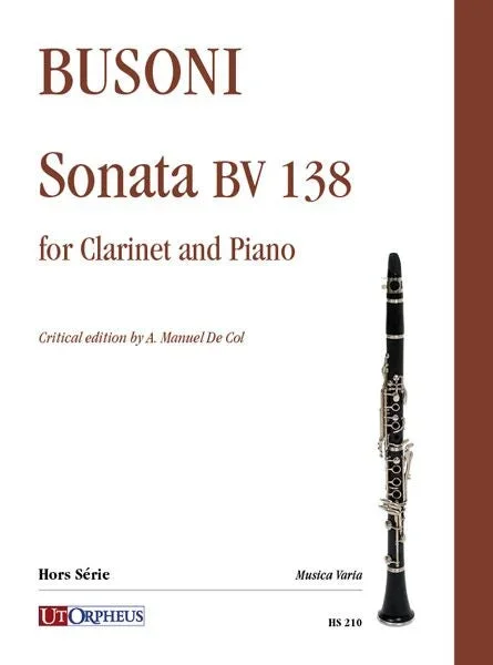 Busoni: Clarinet Sonata in D Major, BV 138