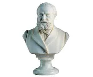Bust 15cm-Crushed Marble Gounod