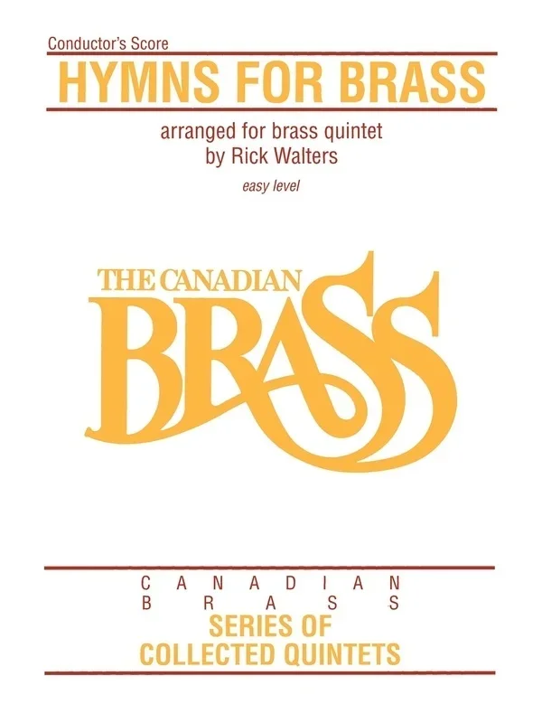 Canadian Brass Hymns For Brass Conductor (Music Score) Book