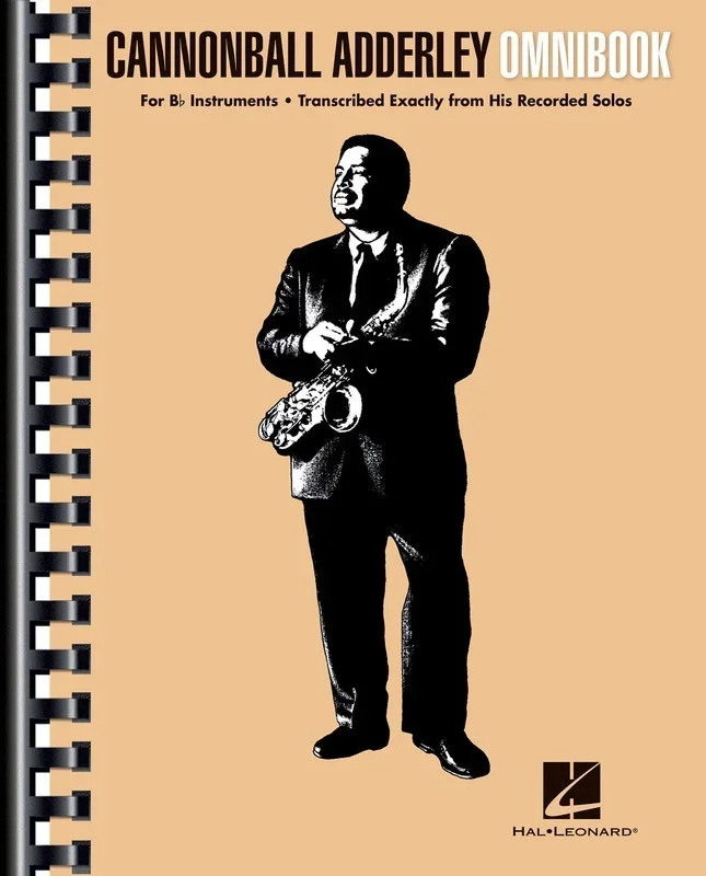 Cannonball Adderley Omnibook B Flat Edition (Spiral Bound Book)