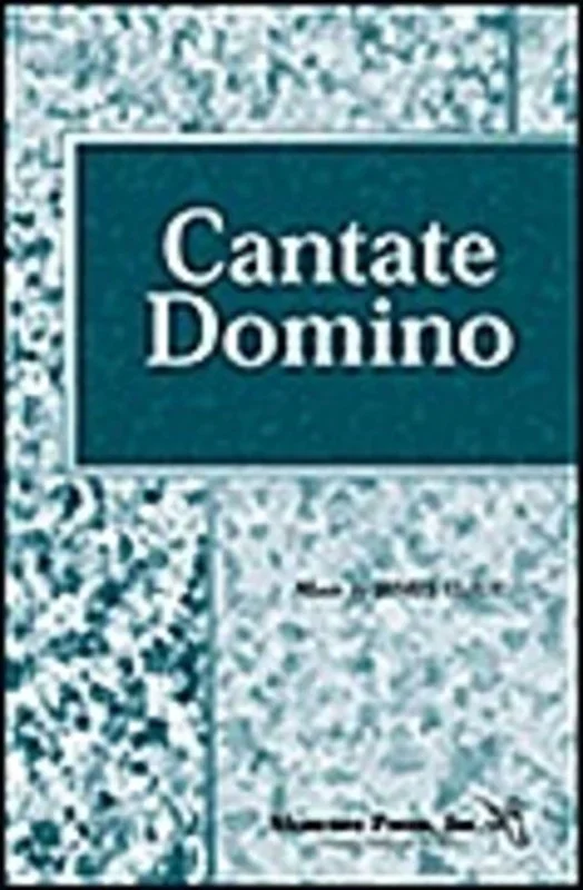 Cantate Domino 3-Pt Mixed Book