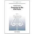 Carl Fischer Sonatina In The Old Style Standard