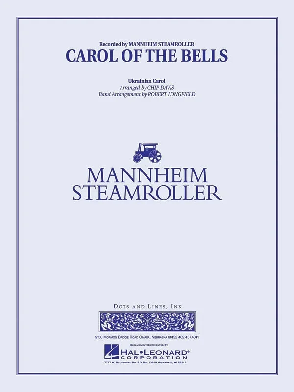Carol Of The Bells Mnhmstcb3-4 (Music Score/Parts)