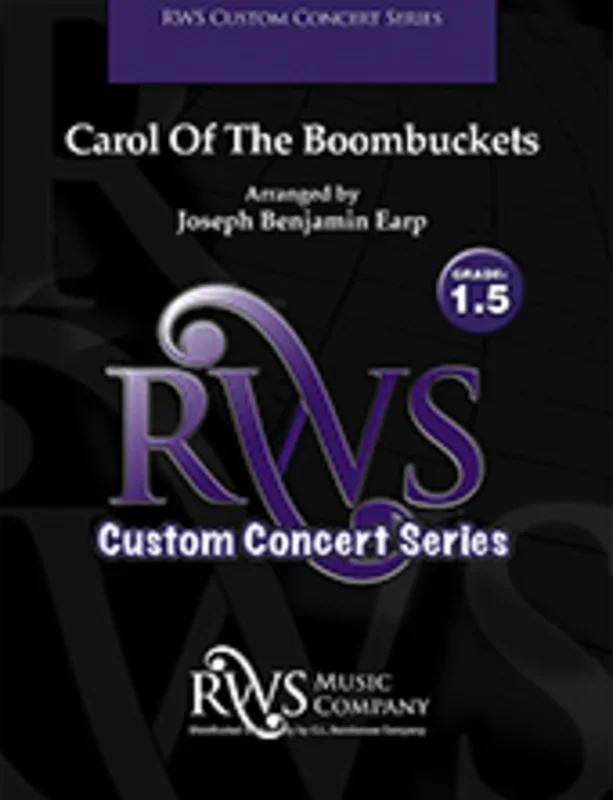Carol Of The Boombuckets CB1.5 Score/Parts
