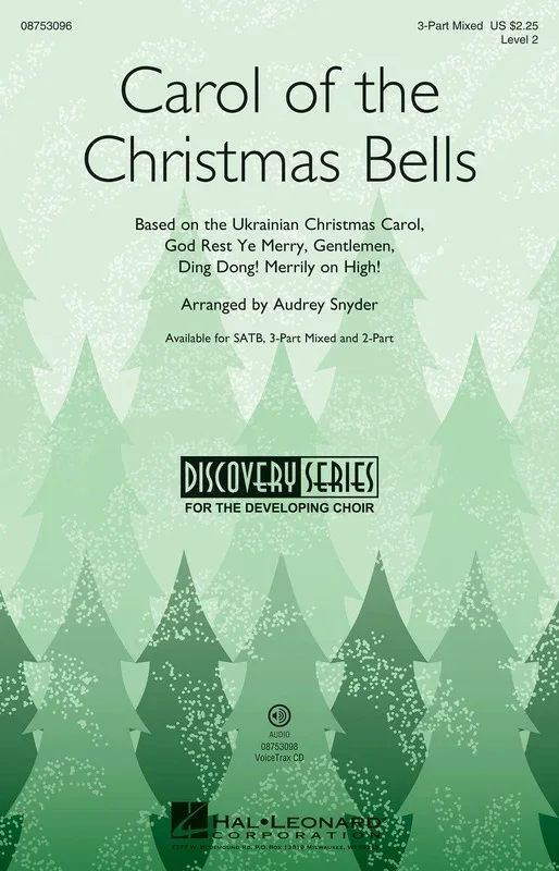 Carol Of The Christmas Bells 3Pt (Octavo)