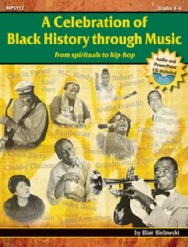 Celebration Of Black History Through Music Book/CD Book