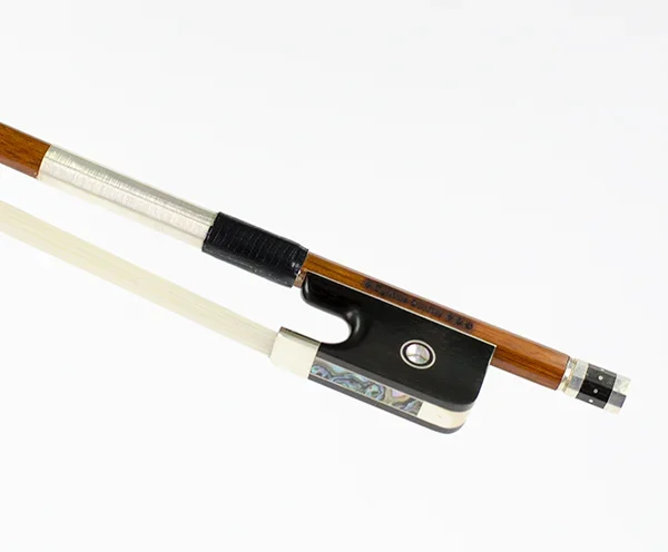Cello Bow-*Egidius Dorfler***First Class Pern.Rnd Engr-Silvr Lyre Eye