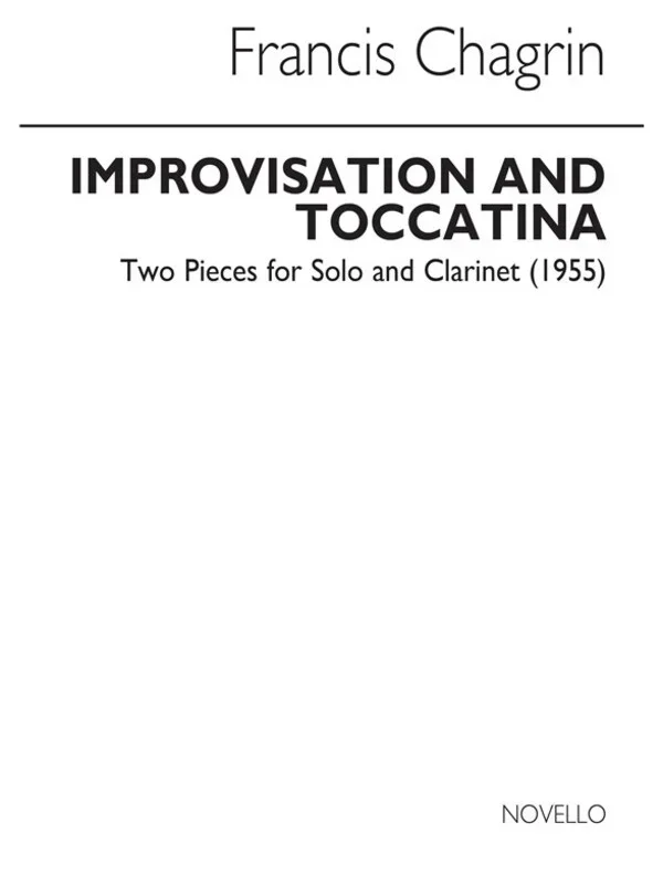 Chagrin Improvisation & Toccatina Clar.