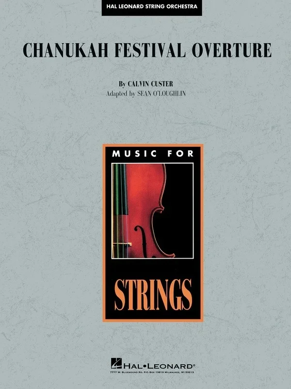 Chanukah Festival Overture So 3-4 Score/Parts