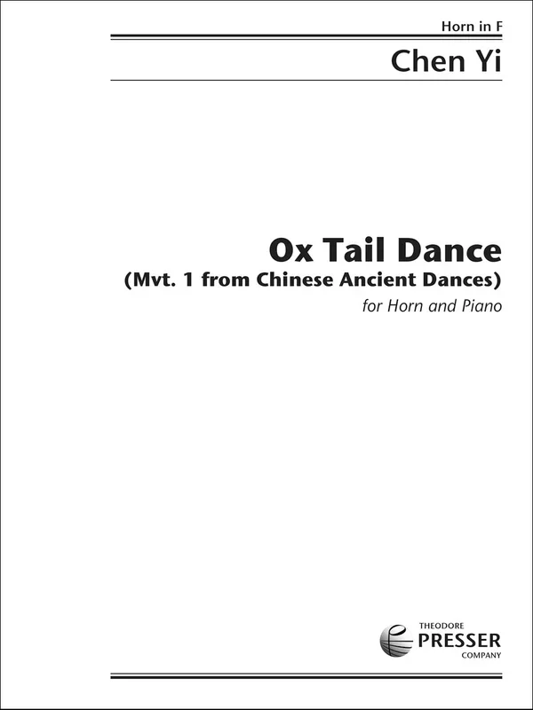Chen Yi: Ox Tail Dance (arr. for horn & piano)